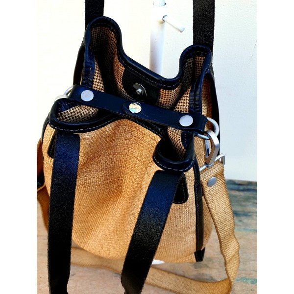 Vive La Difference odinė-šiaudinė rankinė 